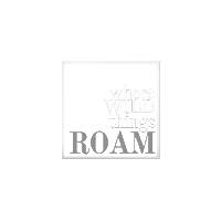 Roam Sticker by Captured Travel