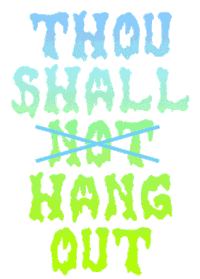 Melting Chill Out Sticker by Sarah Zucker