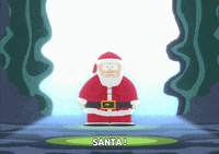 santa claus waiting GIF by South Park 
