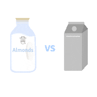 Plant Milk Drink Clean Sticker by Almond Cow