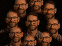 Serious Glasses GIF by GIPHY IRL