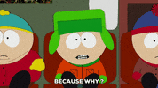wondering eric cartman GIF by South Park 