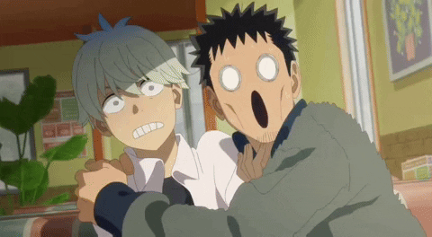 Korben-DaLLas_47 crazy scared amazing manga GIF