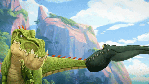 T-Rex Dinosaur GIF by Gigantosaurus