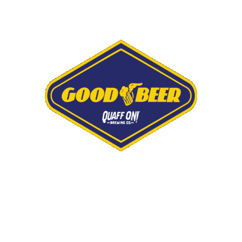 Goodness Drinklocal Sticker by Quaff ON! Brewing Company