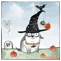 Trick Or Treat Animation GIF by Red and Howling
