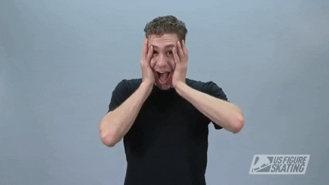 oh my god no GIF by U.S. Figure Skating