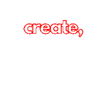 Create Dont Hate Sticker by whoppl