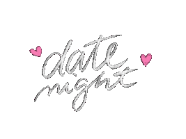 willisturingan date calligraphy handwritten date night Sticker