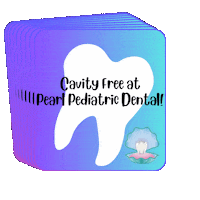 pearlpediatricdental teeth dentist tooth pearl pediatric dental Sticker