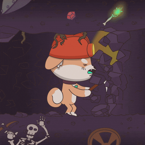 Digging Give Up GIF by WUFFI