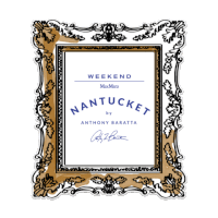 nantucket weekendmaxmara Sticker