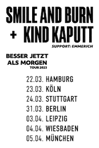 Smile And Burn Sticker by Kind Kaputt