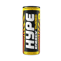 Hype Twisted Sticker by Hype Energy Drinks
