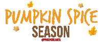 Pumpkin Spice Psl Sticker by PowerCreamer