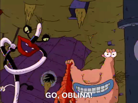aaahh real monsters nicksplat GIF