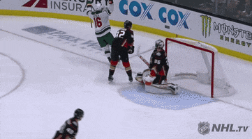 happy ice hockey GIF by NHL
