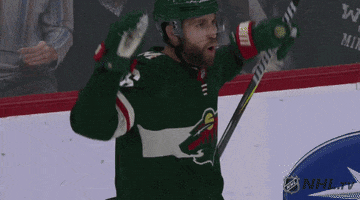 happy ice hockey GIF by NHL