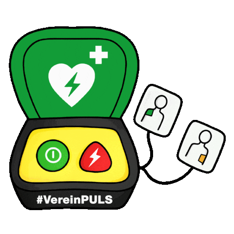 Cardiac Arrest Cpr Sticker by Verein PULS