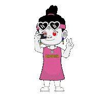 Fashion Queen Sticker by Zhotcita