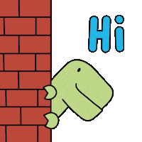 Good Morning Hello Sticker by Loof and Timmy