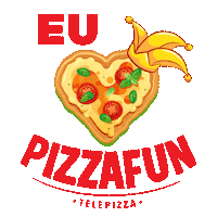 pizzafun love fun pizza lovepizza Sticker