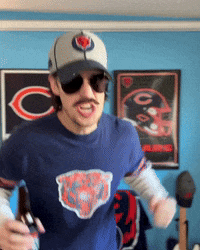 Excited Chicago Bears GIF