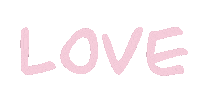 Pink Love Sticker by Rêve en coton