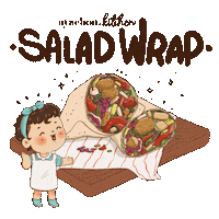 Food Salad Sticker