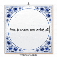 Hoop Nl GIF by Tegelspreuken.nl