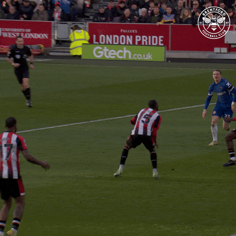 Goal Bicycle GIF by Brentford FC