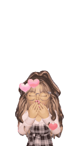 elistorycriativo girl kisses menina beijos Sticker