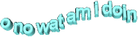 quote no Sticker by AnimatedText