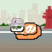 eynmaginaire cat ginger ollie ollie the cat GIF