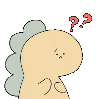 KOMARIZAURUSU rainbow animals emoji question Sticker