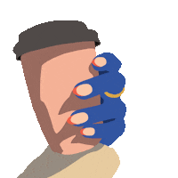 bronandco coffee nails ring manicure Sticker