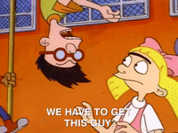 hey arnold nicksplat GIF