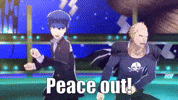 Peace Out Dancing GIF