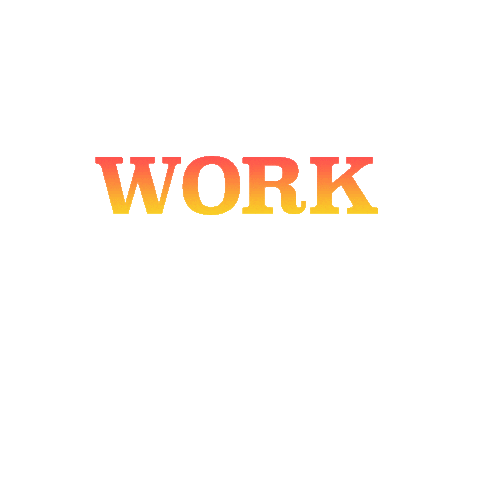 Work Hard Sticker by tSocial