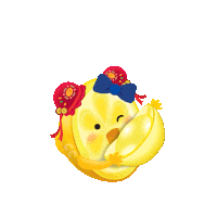 Glow Chinese New Year Sticker by MelanoCC MY