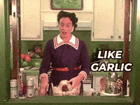 Garlic GIF by Angela Shelton