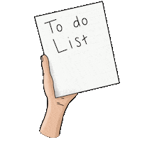 To Do List Take Note Sticker