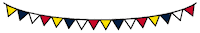 Colors Flag Sticker by Congrès mondial acadien 2024