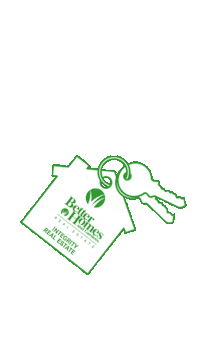 DalvarezBHG realestate key keychain bhg Sticker
