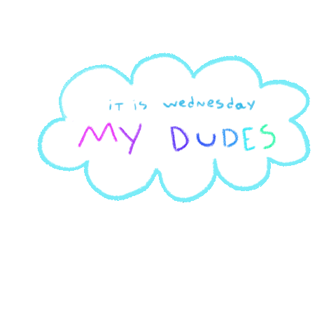 juliaborgo giphyupload wednesday dude dudes Sticker
