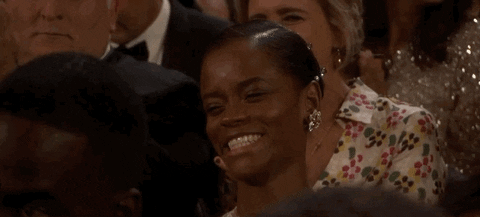 letitia wright lol GIF by The Academy Awards
