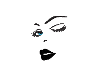 beauty wink Sticker by House of L’Ashley