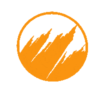 Logo Orange Sticker by Flatirons Students