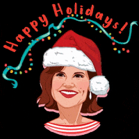 GDIGM christmas red santa holidays GIF