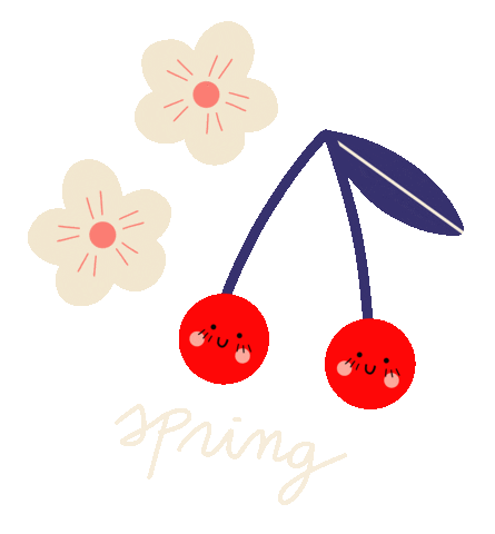 Spring Fruit Sticker
